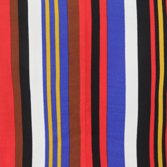 Express Striped Top NEW Women Babydoll Shirt Y2K Style Small - Picture 4 of 9